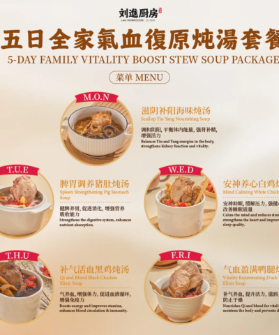 5 day family vitality boost stew soup package [thermos]