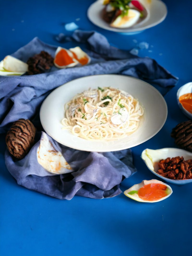 vegetarian aglio olio (copy)