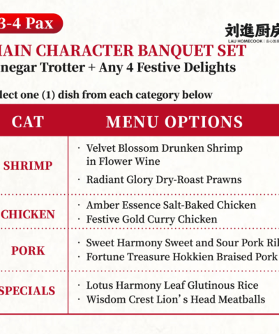主脚开大套餐 main character banquet set